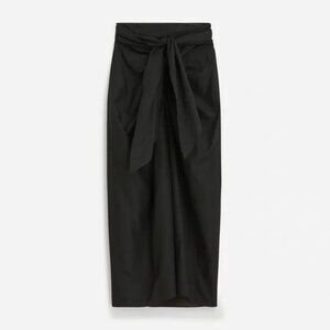 J.Crew Convertible Beach Sarong - Black Size M